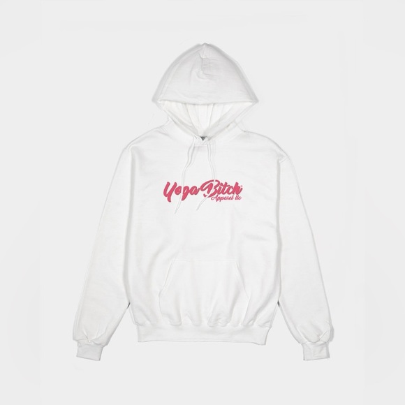 Yoga Bitch x Champion Hoodie Sweatshirt Unisex Relaxed Fit NWT - Picture 7 of 10